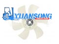 YM129900-44700 KOMATSU 4D94E 4D94LE Aspa del ventilador 